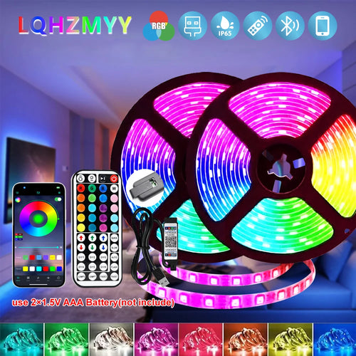 GlowSync RGB LED Room Light Strip